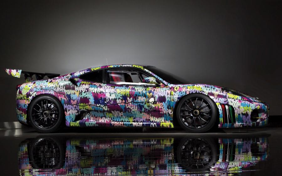 Ferrari F430 Challenge Art Car by Ben Levy '2015